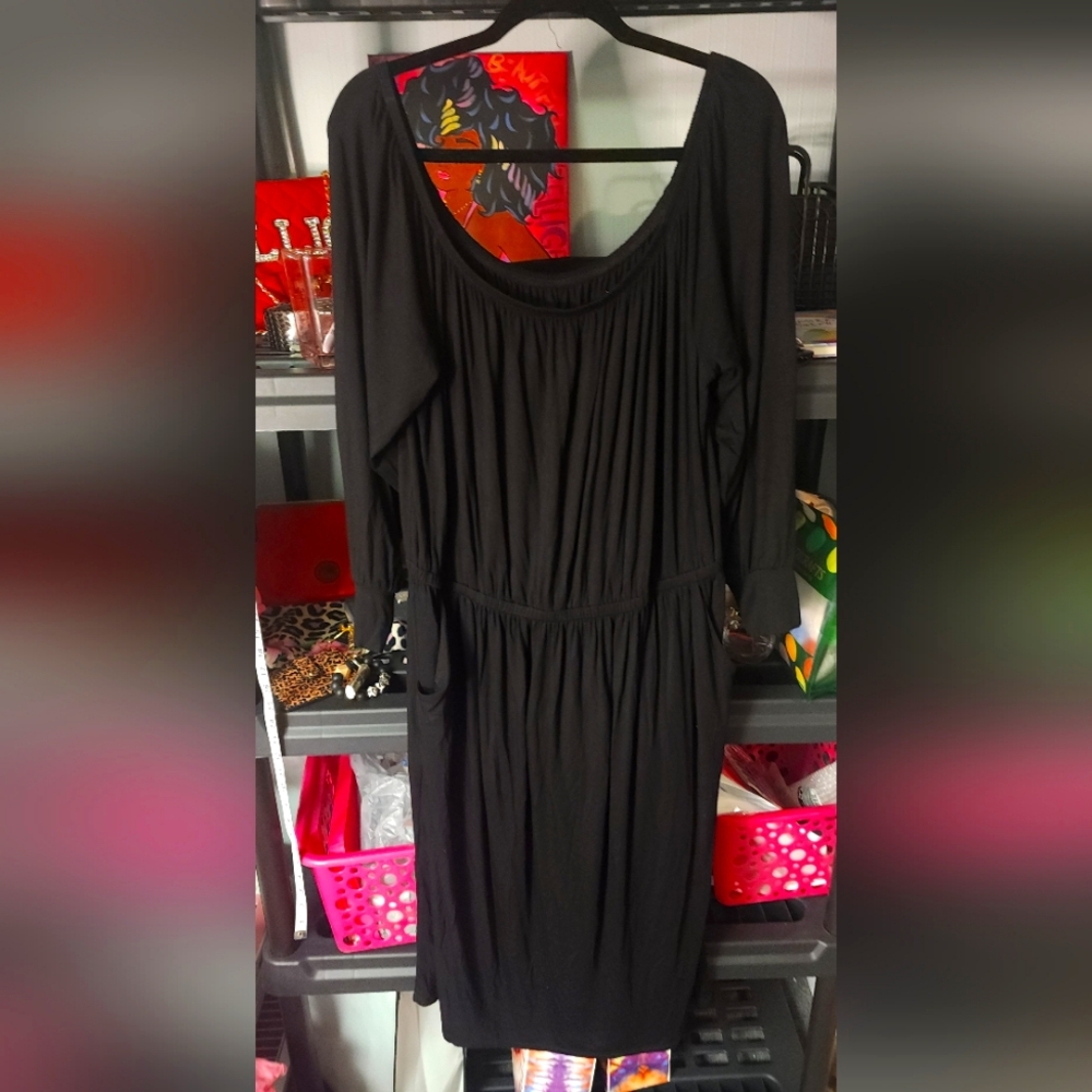 #58 Comfy Torrid Black Dress